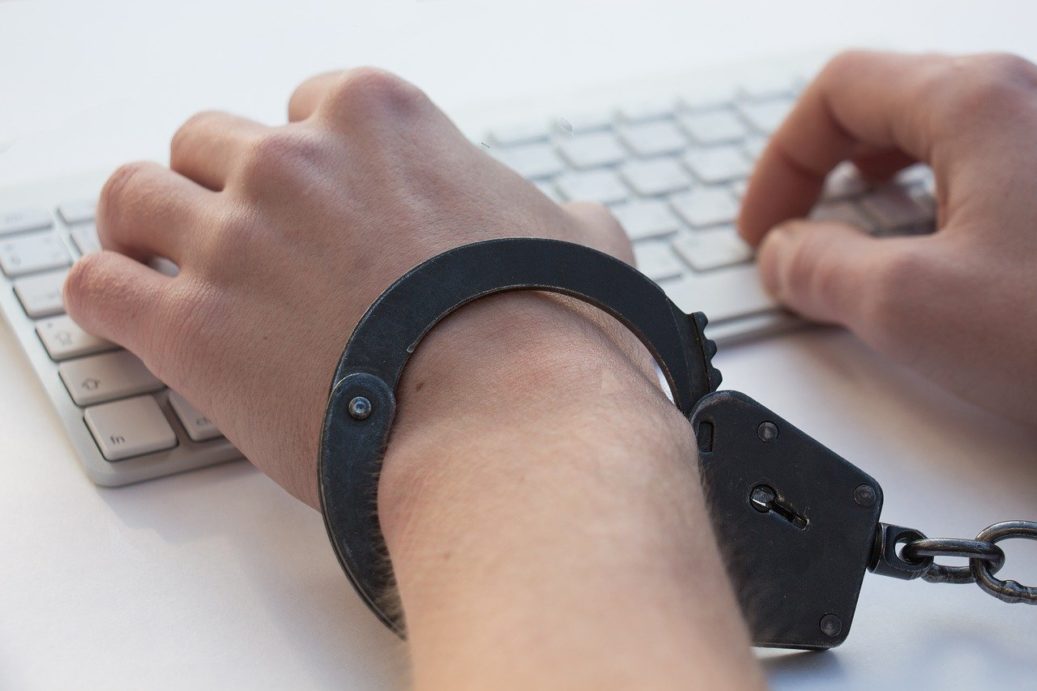 handcuffs keyboard