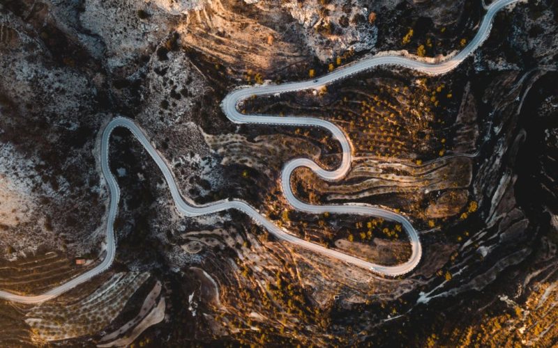 winding road
