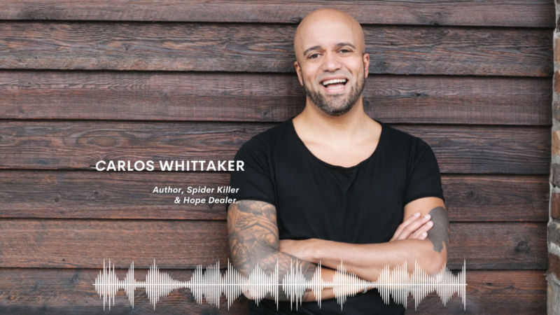 Carlos Whittaker, author of "Kill The Spider"