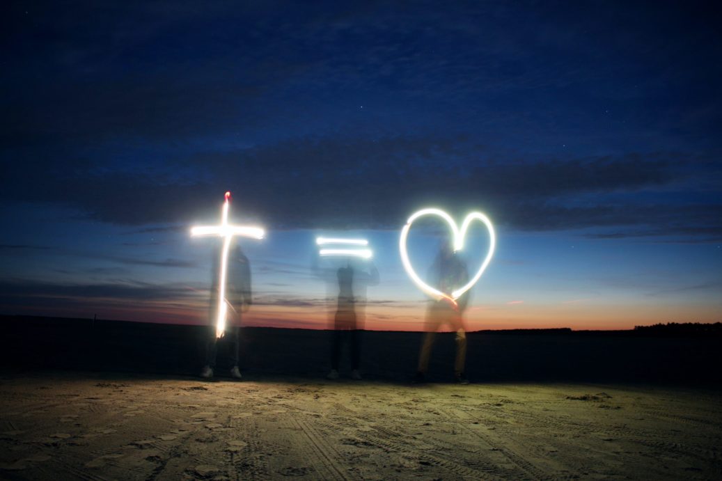 cross equals love