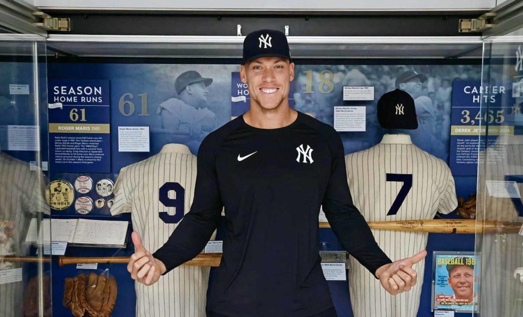 Aaron Judge Stays with Yankees