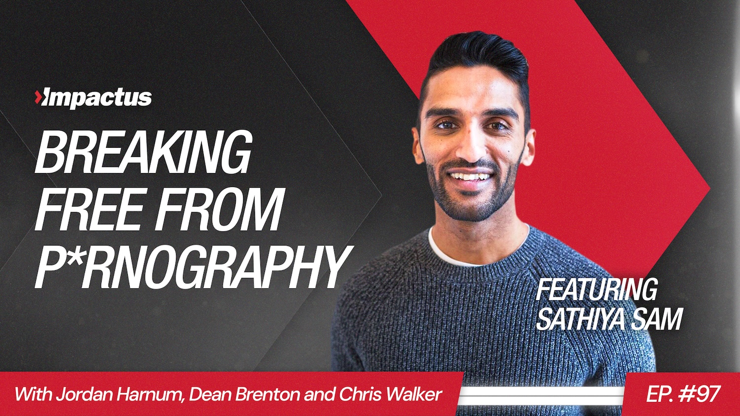 Featured image for “EP 97: Breaking Free from Pornography with Sathiya Sam”